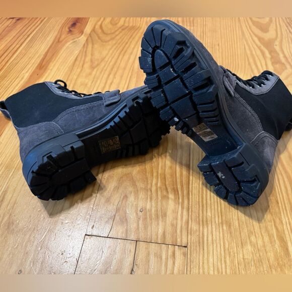 Rag & Bone Shiloh Asphalt Suede Boots Women’s Size: 37.5 (US 7-7.5) - Picture 11 of 13